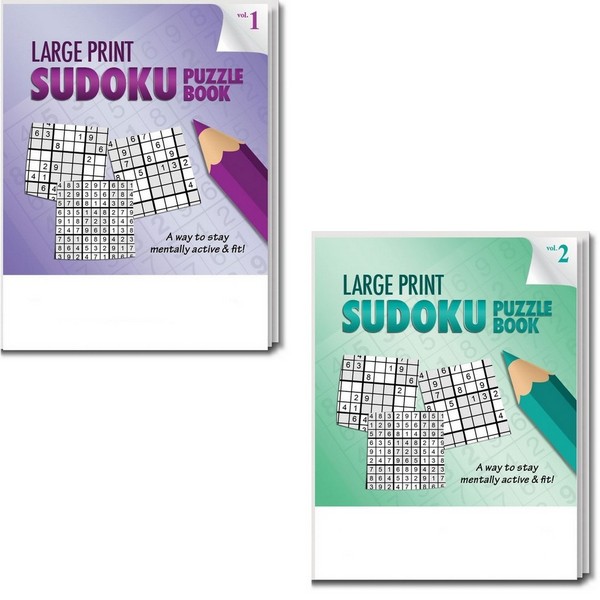SCS19601B Large Print Sudoku Puzzle Book